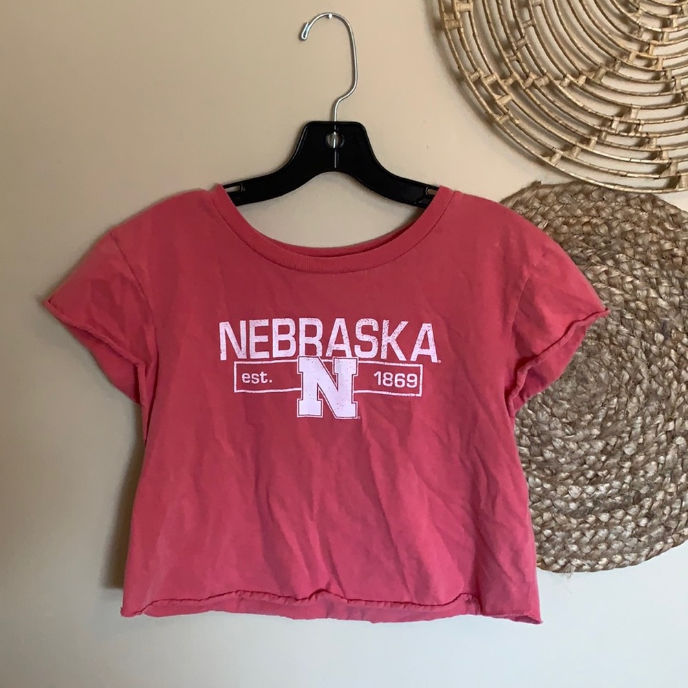 Nebraska Husker Crop Top